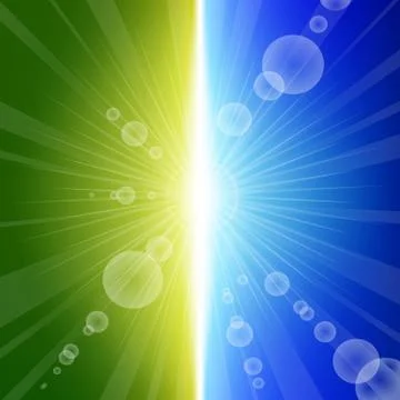 Daylight summer background Stock Illustration