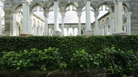 Daylight Tilt up shot of an old Monument in the Bahamas Stock Footage 45274664