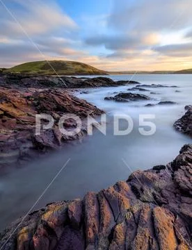 From Daymer to Brae Hill and beyand to Padstow Stock Photos