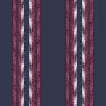 Dayout background seamless lines, folk fabric texture stripe. Preeting patt.. Illustrazione stock