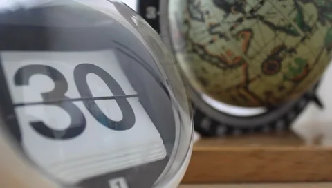 Days Passing Calendar Stock Footage 1067365