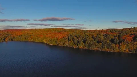 Daytime in Algonquin Provincial Park at fall | Ontario, Canada Stock Footage 69085963
