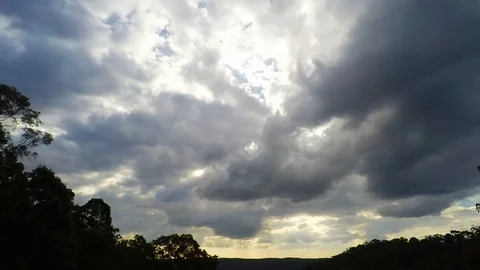 Daytime Clouds  Stock Footage 106484158