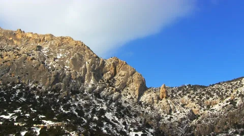 Daytime clouds time lapse Stock Footage 37268966