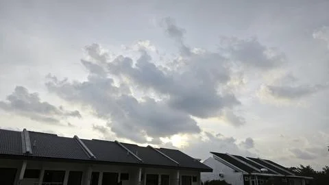 Daytime cloudy Stock Photos