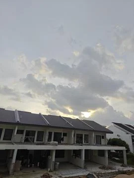 Daytime cloudy Stock Photos