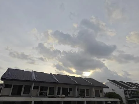 Daytime cloudy Stock Photos
