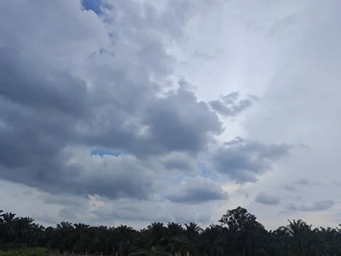 Daytime cloudy Stock Photos