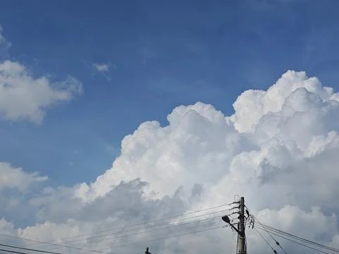 Daytime cloudy Stock Photos