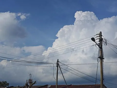 Daytime cloudy Stock Photos
