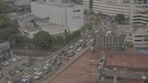 Daytime Hours and Traffic in Panama Stock Footage 343747612