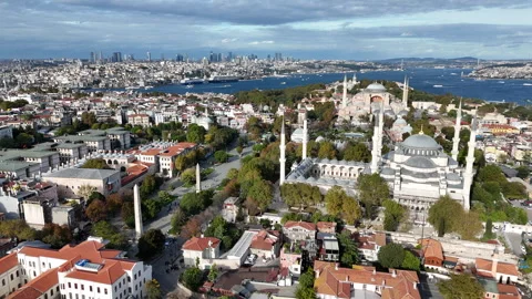 Daytime Istanbul views Stock Footage 253621301