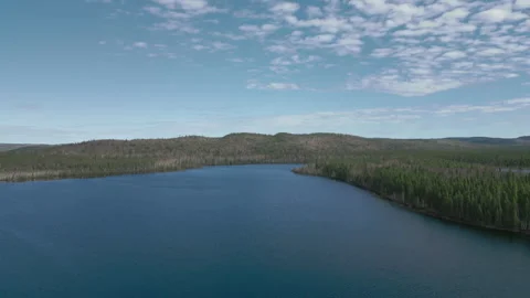 Daytime lake Video stock 245370727