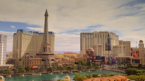 Daytime in Las Vegas Stock Footage 99410555