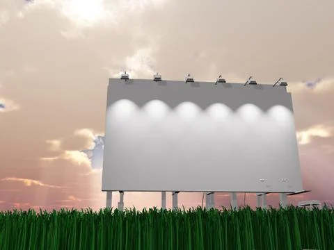 Daytime road sign Stock Illustration