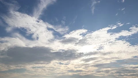 Daytime sky in summer in Japan Video stock 157945756