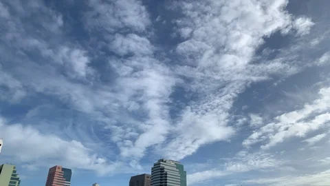 Daytime time lapse of clouds Stock Footage 115064909