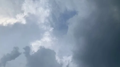 Daytime time lapse of clouds Stock Footage 116811761
