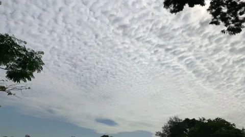 Daytime time lapse of clouds Vídeo Stock 165806393