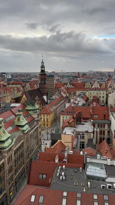 Daytime Wroclaw Stock Footage 234409594