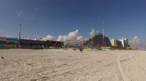 Daytona Beach 02 Stock Footage 61185686