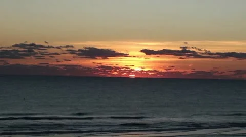 Daytona sunrise 库存影片 8997507