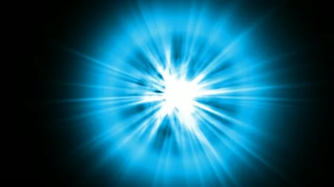 Dazzling blue rays light,power electric net &amp; magnetic fields in cosmos,energy 库存影片 10826307