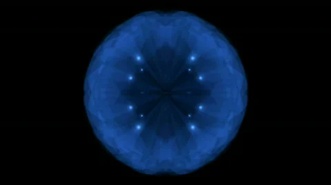 Dazzling circle pattern,blue shiny ray light jewelry gem stars. Stockbeeldmateriaal 839534