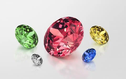 Dazzling diamonds on a gray background ideas for best diamond jewelry designs 스톡 일러스트