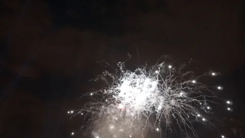 Dazzling fireworks Stock Footage 112629658