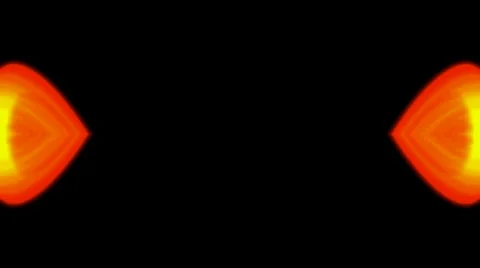 Dazzling flower pattern,flare rays light pattern and fire. Stock Footage 3244952