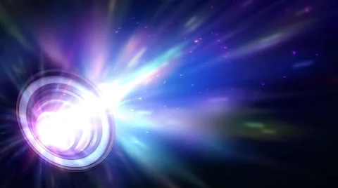 Dazzling Projector Light Loop | Stock Video | Pond5