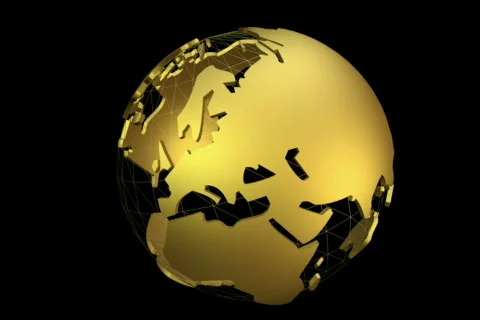 Db Globe 04 Golden SD Vidéo 69750