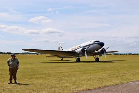 DC-3 Stockfoto's