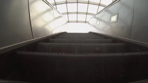 DC escalator Stock Footage 55299238