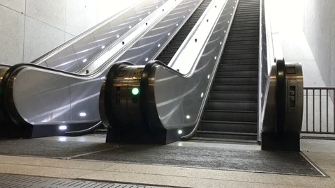 DC Metro Escalator Stock Footage 89678290