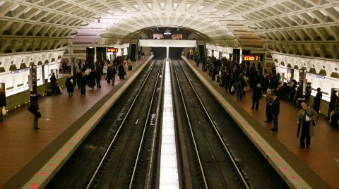DC Metro HD 25fps Stock Footage 420045
