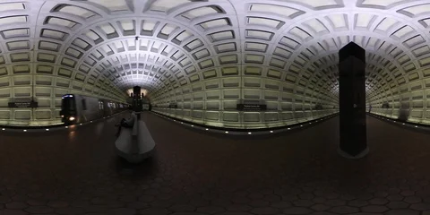 DC Metro Train 360 video Vidéo 102582793