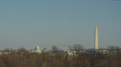 DC Monument and Capitol Stock Footage 47867505