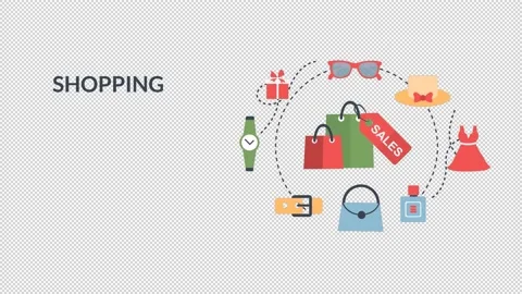 DC Shopping Stock Footage 221384151