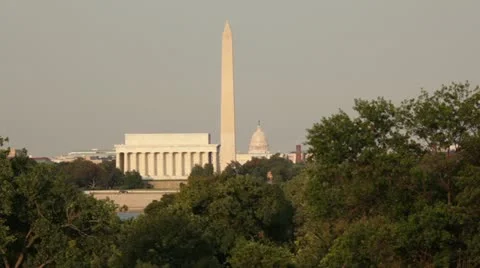 DC Skyline 1 Stock Footage 11871648