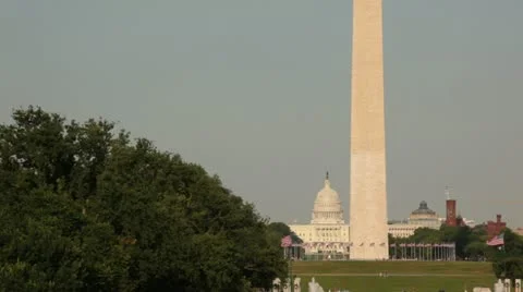 DC Skyline 3 Stock Footage 11871620