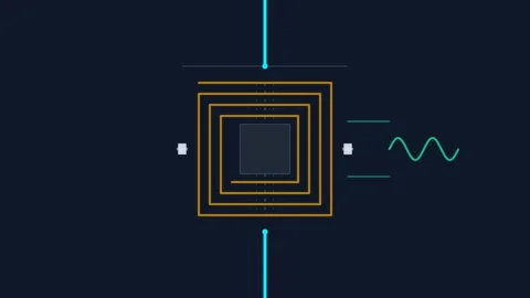 Dc Squid Superconducting Quantum Interference Device Magnetic Flux Sensor S.. 库存影片 347626857