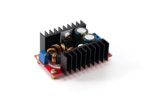 DC step-down transformer module isolated Stock Photos