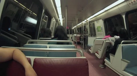 DC Subway metro Stock Footage 55298628