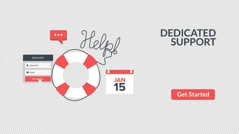 DC Support Stock Footage 221384221