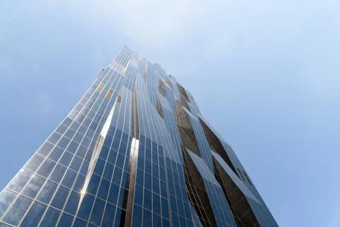 DC Tower Skyscraper 1 In The Donaucity District Of Vienna Stock Photos