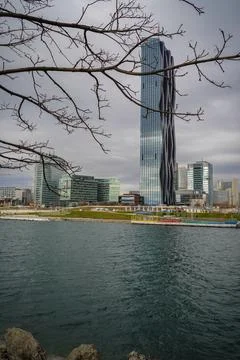 DC Tower in Vienna Stock Photos