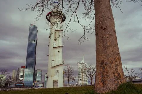 DC Tower in Vienna Stock Photos