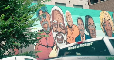 DC Wall Art Stock Footage 193676537